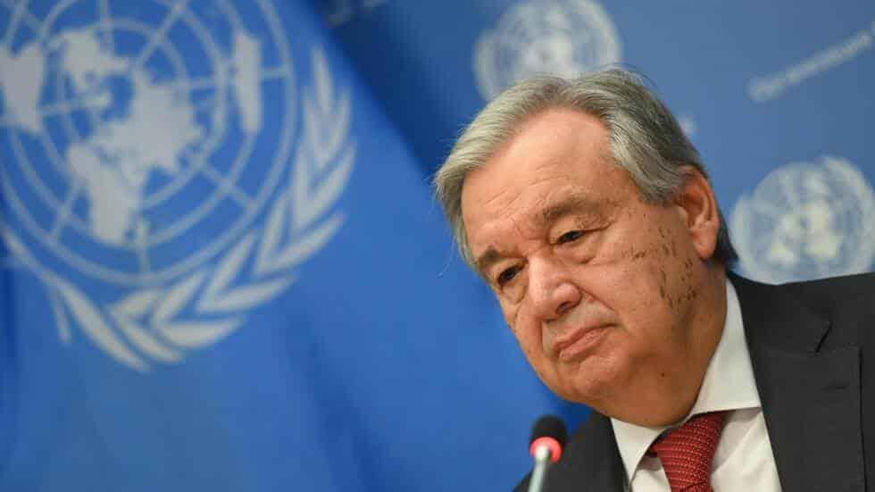 Guterres critica ocupación en territorios palestinos