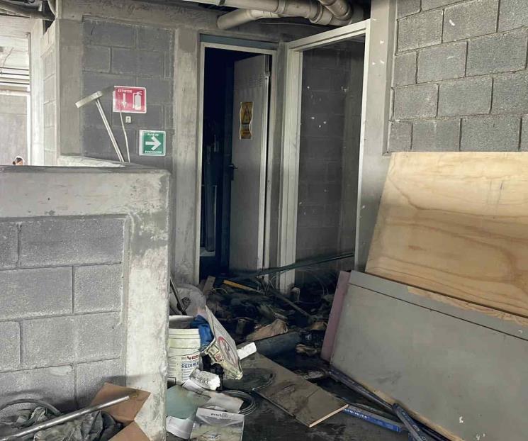Se registra conato de incendio en el Parque Fundidora Se registra conato de incendio en el Parque Fundidora