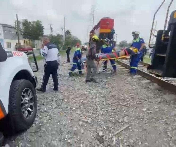 Hombre es arrollado por tren en San Nicolás