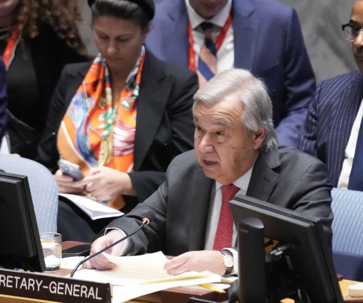 Molesta a Guterres “malinterpretación” sobre ataque de Hamás