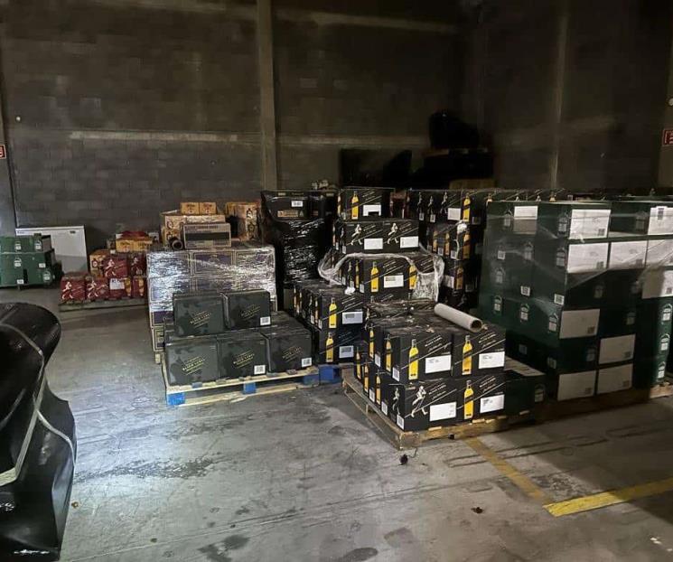 Aseguran bodega en Apodaca