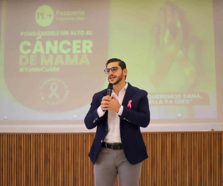 Concientizan en Pesquería sobre el cáncer de mama