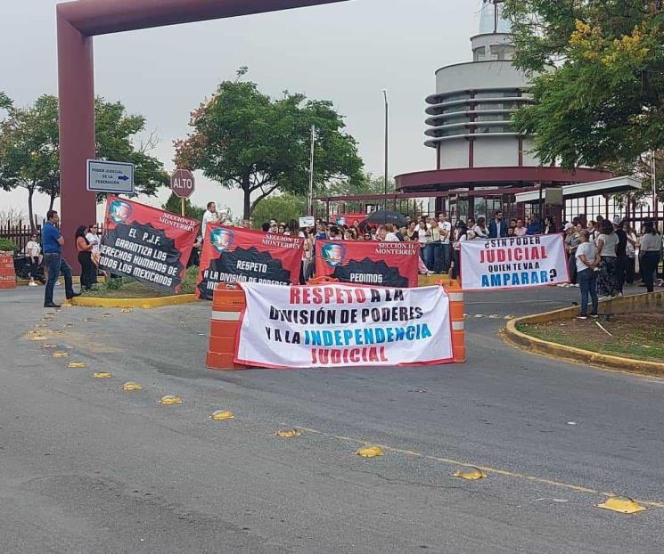 Amplían paro de labores trabajadores del PJF en la entidad
