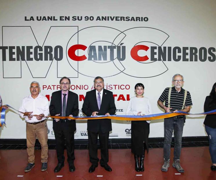 Muestra UANL obra artística de tres titanes del arte naciona