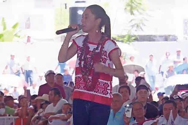 Gobernantes deben ser austeros, afirma Claudia