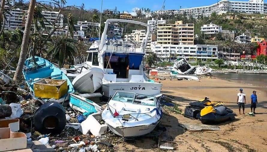 Sube a 39 la cifra de muertos por huracán Otis