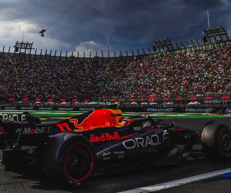 Domina Max práctica tres en México y Checo fue tercero