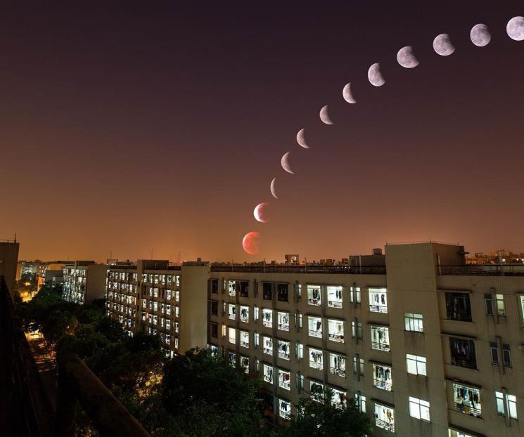 Cuál es el riesgo de ver el Eclipse Lunar de forma directa