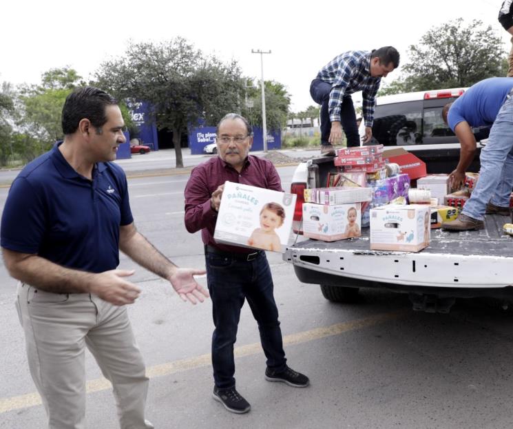 Responden en Escobedo a recolección de víveres para Acapulco Responden en Escobedo a recolección de víveres para Acapulco