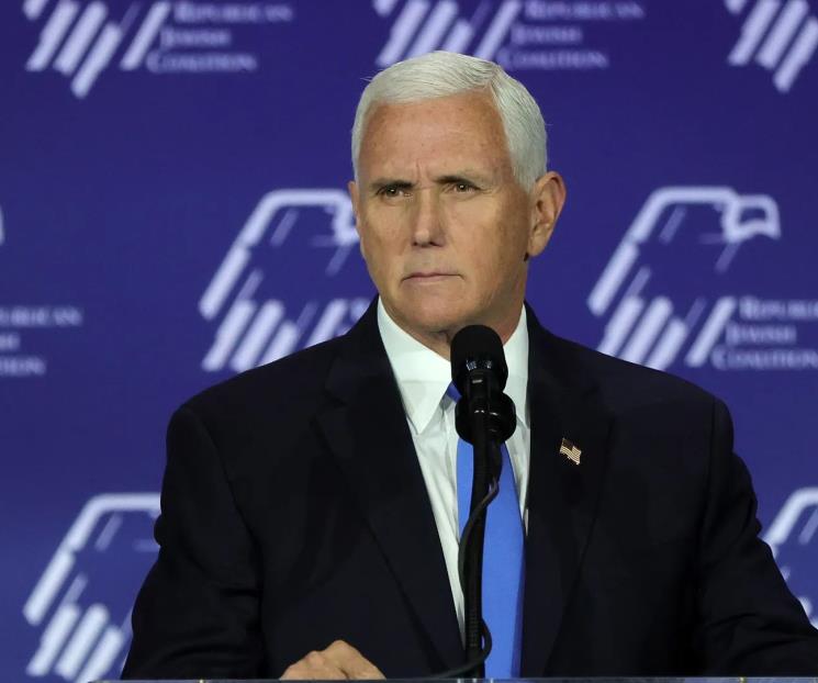 Se baja Pence de aspiración presidencial