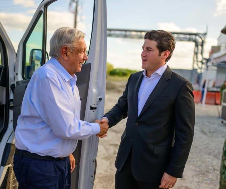 Respaldan AMLO y MC al gobernador de NL