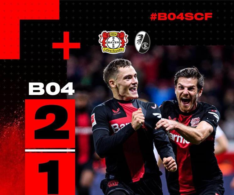 Bayer Leverkusen vence a Friburgo