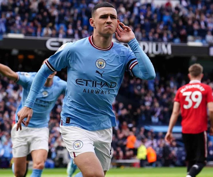 Golea el City al United en el Clásico de Manchester