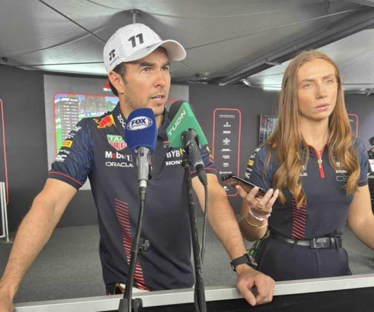 Me duele muchísimo abandonar en mi carrera de casa: Checo