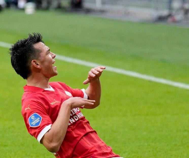 Anota tres goles Hirving Chucky Lozano en victoria del PSV