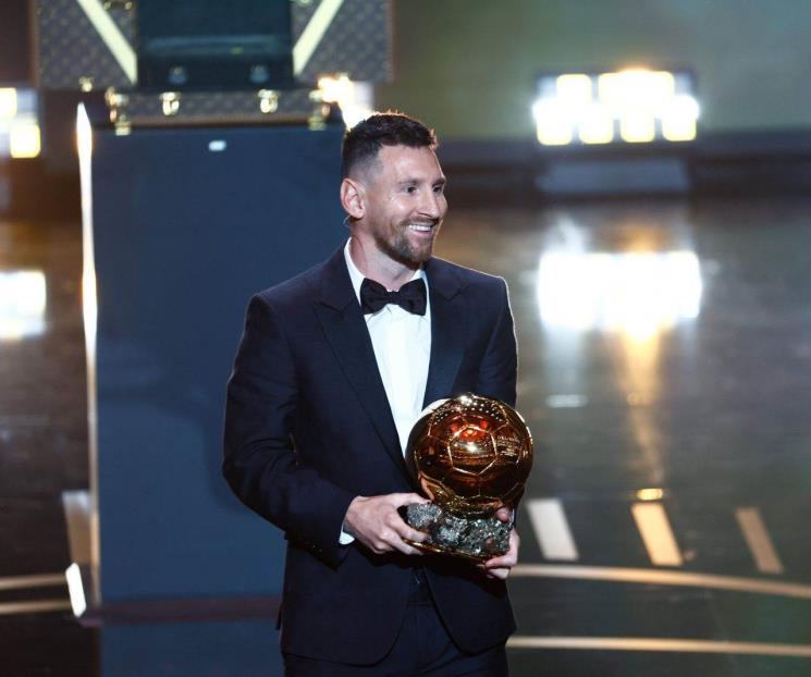 Conquista Messi su octavo Balón de Oro Conquista Messi su octavo Balón de Oro