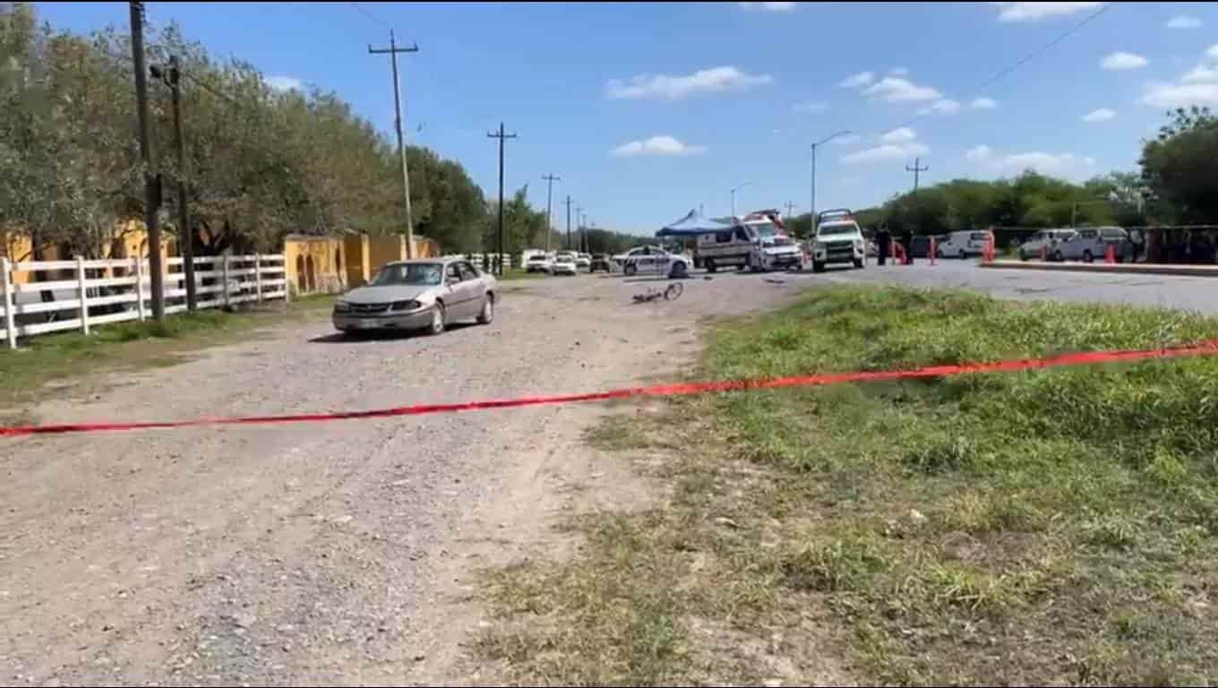 Un ciclista que venía de una iglesia católica, perdió la vida en forma trágica después, de ser proyectado por un vehículo que viajaba a exceso de velocidad, en el municipio de Linares.