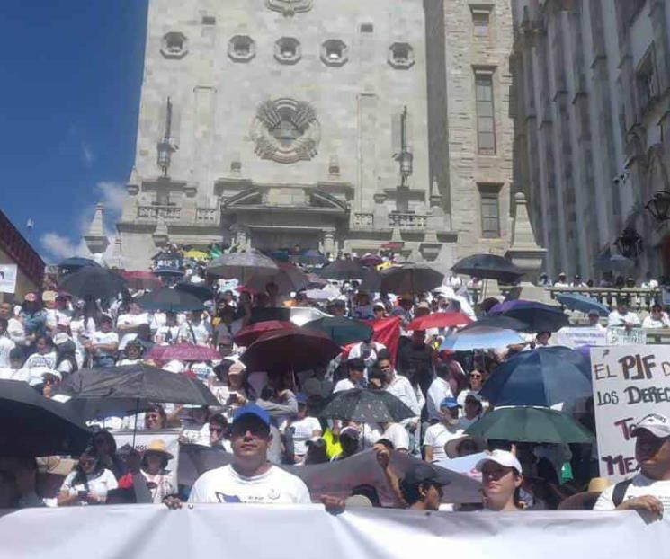 Continúan protestas del Poder Judicial