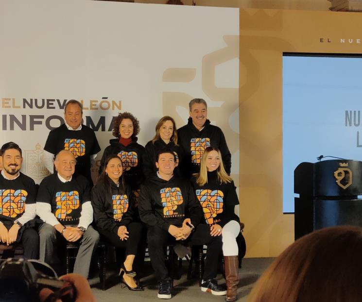 Presentan imagen y obras de festejos de los 200 años de NL
