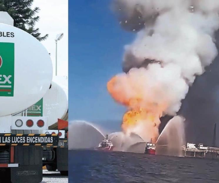Pemex perdió $10 mil mdp por incendios