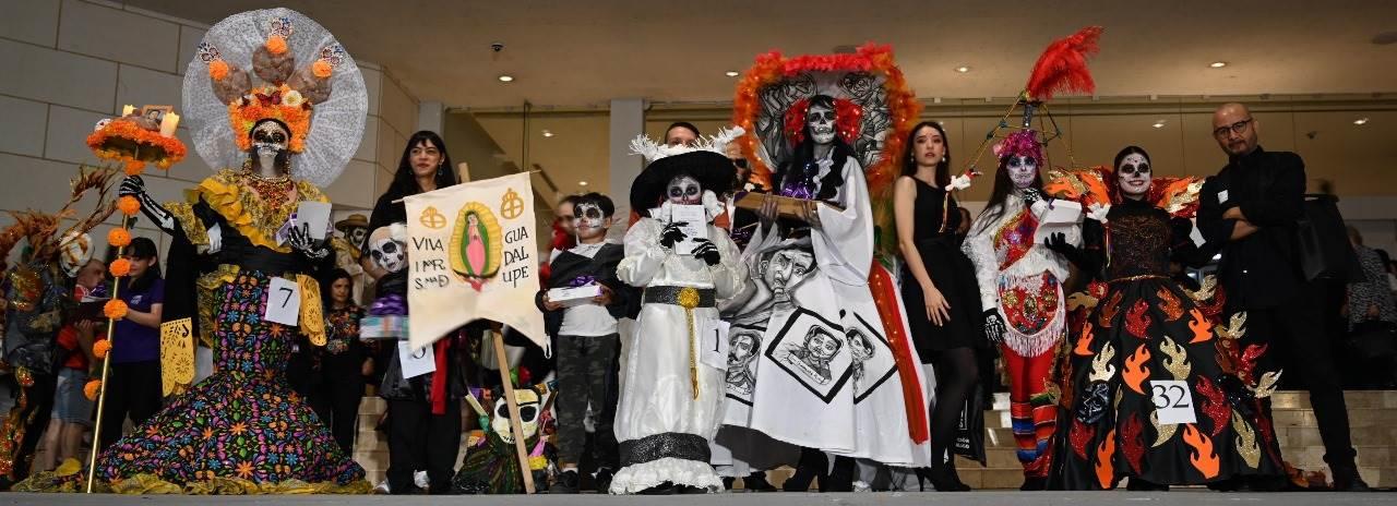 Premian en 3 Museos a los mejores  catrines y catrinas