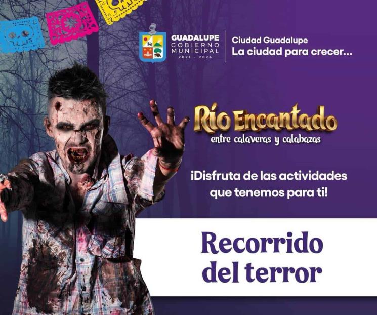 Invita Cristina al Río Encantado entre Calaveras y Calabazas
