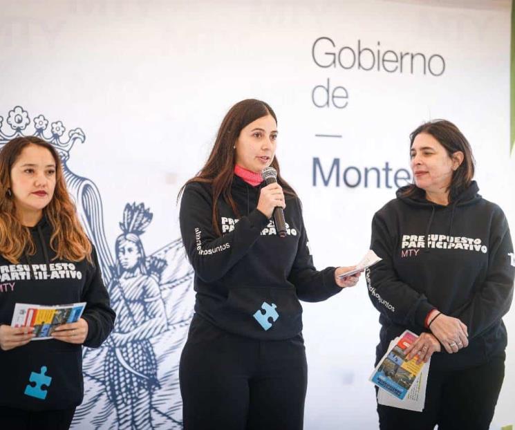 Lanza Monterrey el Presupuesto Participativo 2024