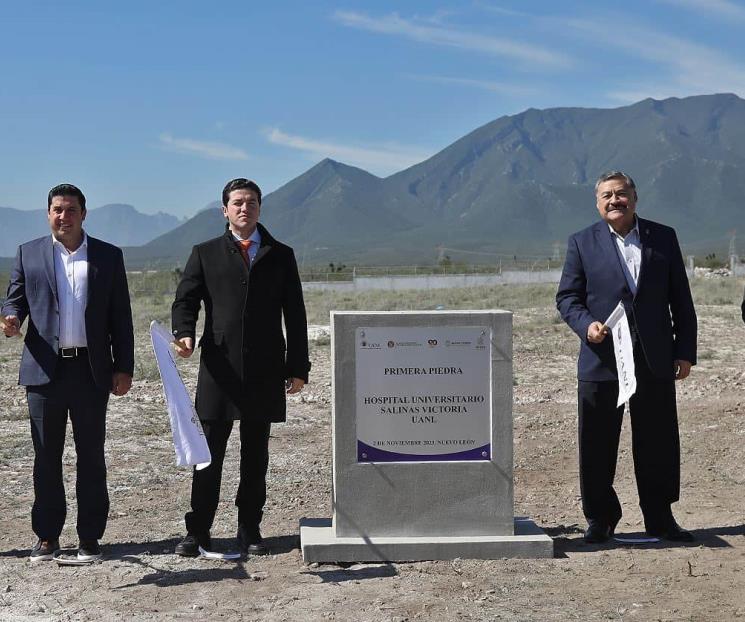 Inician obras de HU en Salinas Victoria
