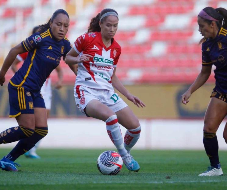 Tigres femenil vence a Necaxa y es líder momentáneo