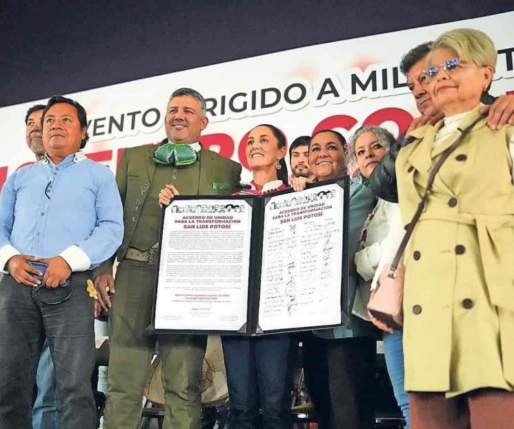Morena y aliados irán por todo: Sheinbaum