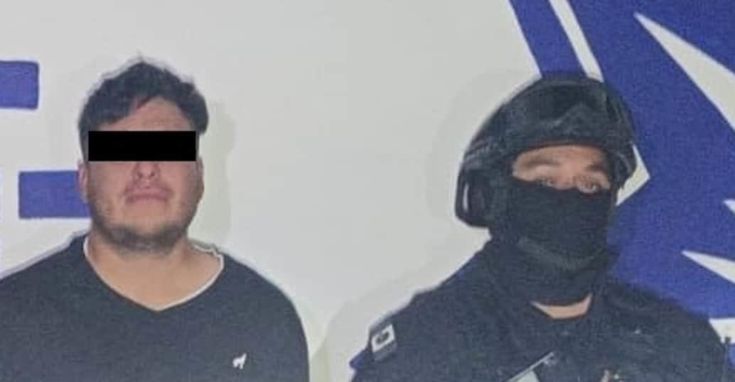 Asalta dos tiendas; lo detienen