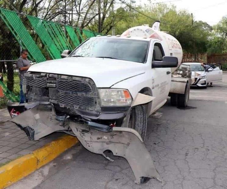 Pierde pipa los frenos y choca