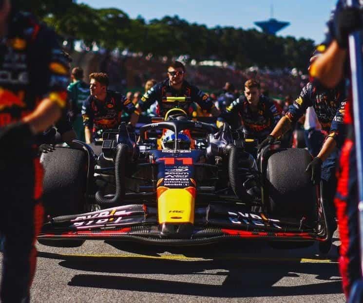 Disfrutó Checo Pérez su batalla con Alonso en Brasil Disfrutó Checo Pérez su batalla con Alonso en Brasil