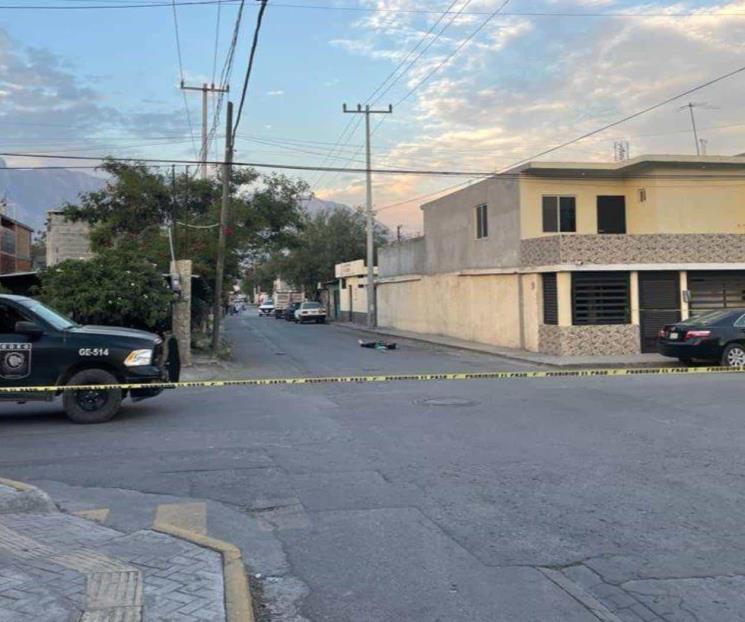 Asesinan a hombre en vía pública de García Asesinan a hombre en vía pública de García