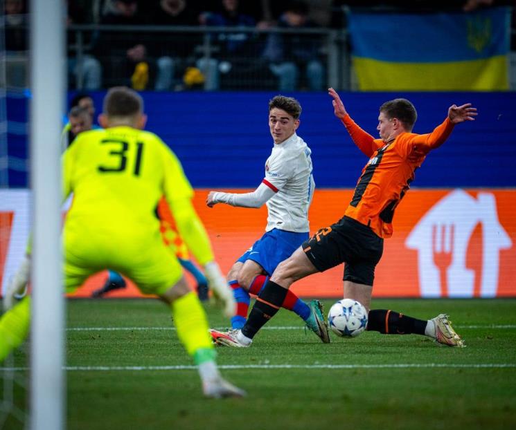 Sorprende Shaktar y vence al Barça