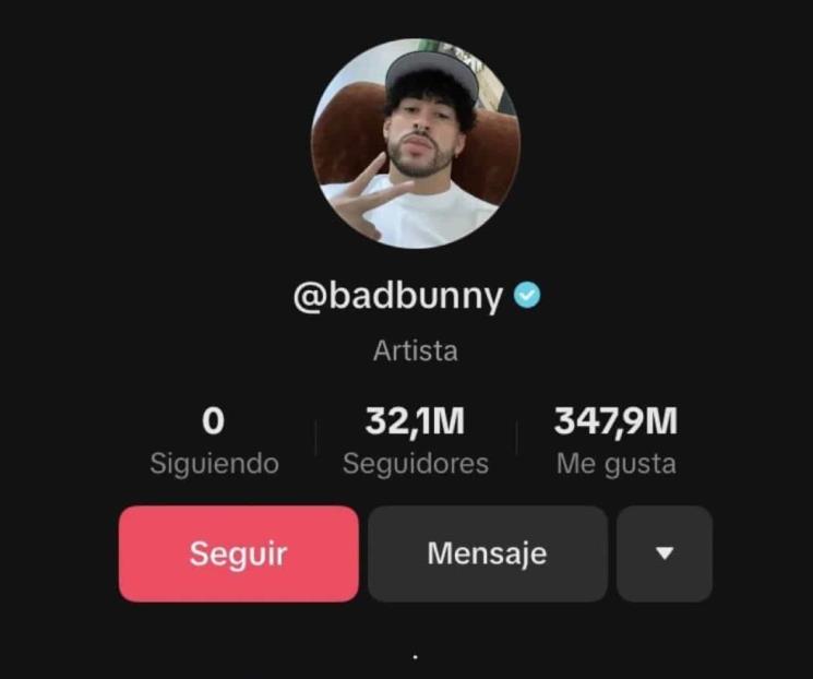 Bad Bunny se va de TikTok tras canción creada por IA