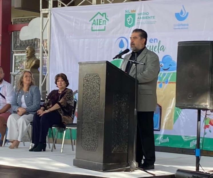Lanza Nuevo León programa ‘Agua en tu Escuela’ Lanza Nuevo León programa ‘Agua en tu Escuela’