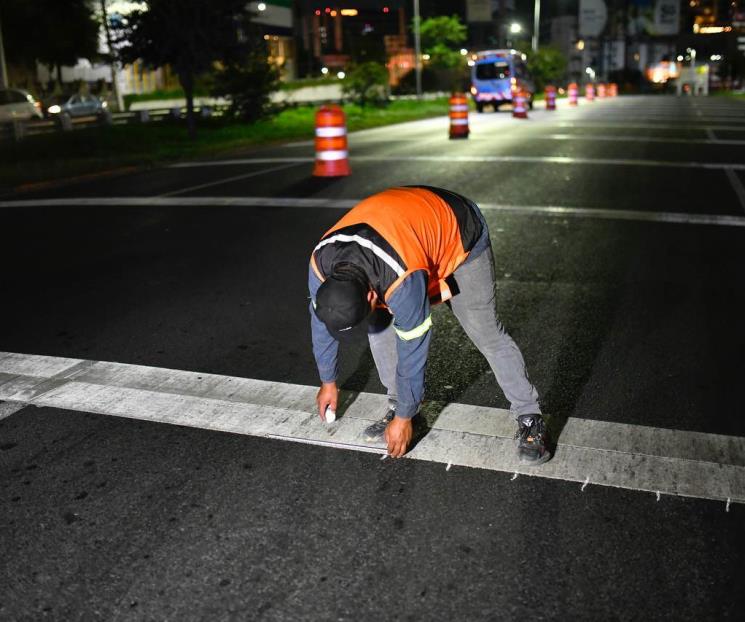 Realiza Monterrey programa de señalización