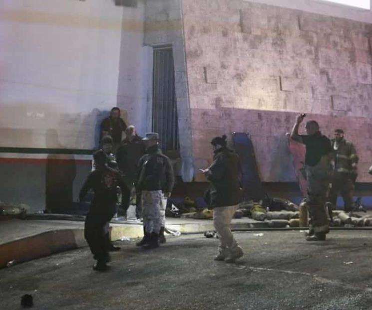 Denuncian sobrevivientes de incendio violaciones a DH