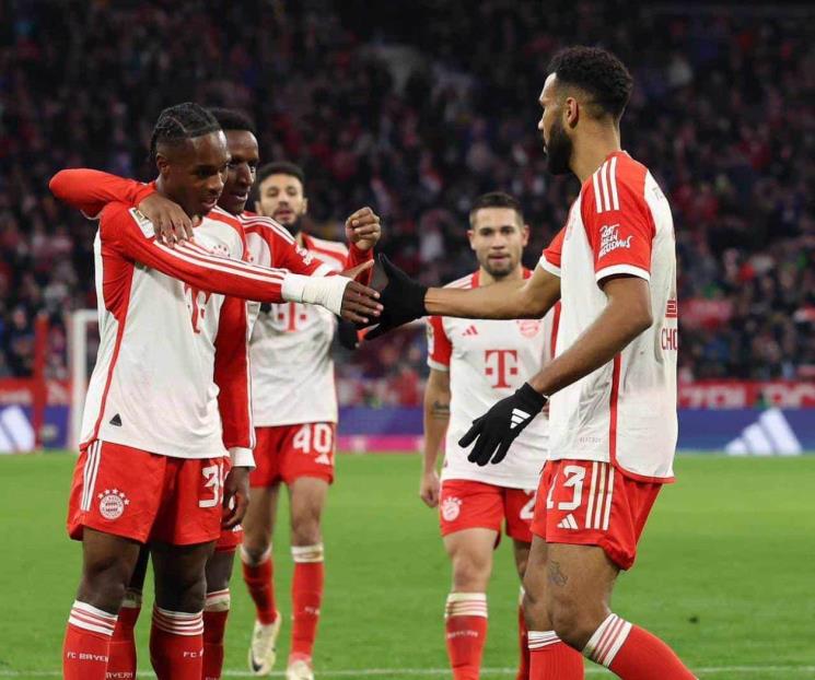Gana el Bayern y lideran en la Bundesliga 