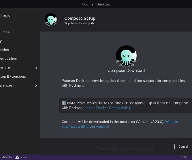 Podman Desktop 1.5 introduce diversas mejoras Podman Desktop 1.5 introduce diversas mejoras