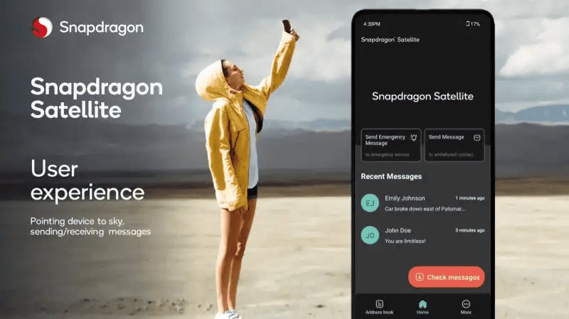 Qualcomm mata Snapdragon Satellite Qualcomm mata Snapdragon Satellite