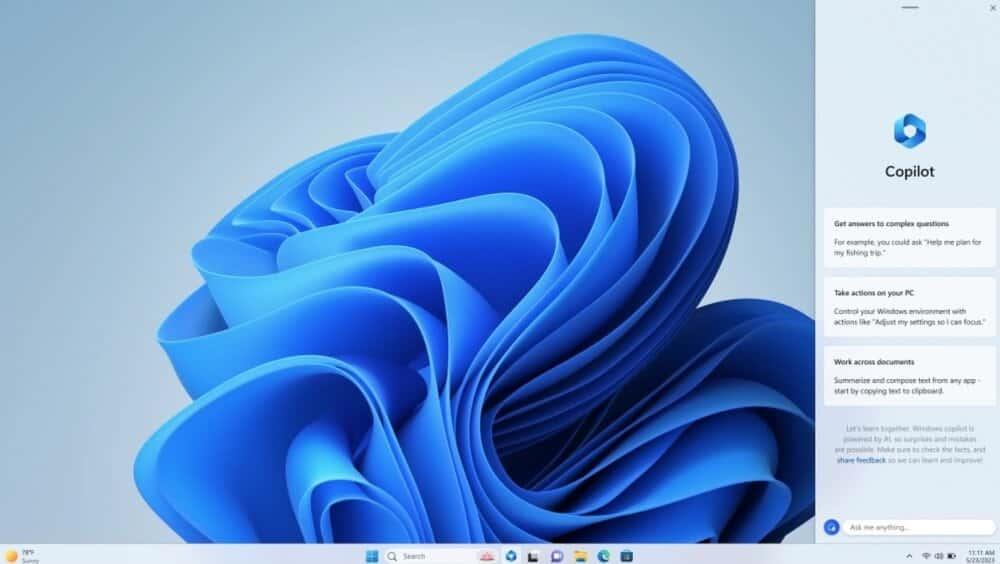 Microsoft estaría valorando incorporar Copilot a Window 10