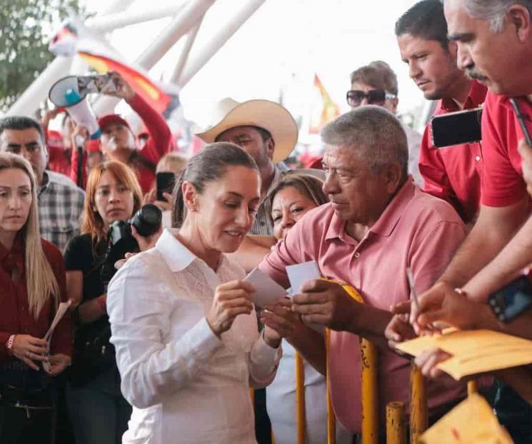 La unidad y organización nos llevarán al triunfo: Sheinbaum