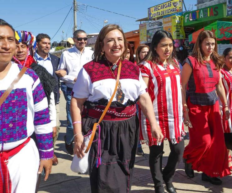 Le dieron el bastón, pero claramente no el mando: Xóchitl Gálvez Le dieron el bastón, pero claramente no el mando: Xóchitl Gálvez