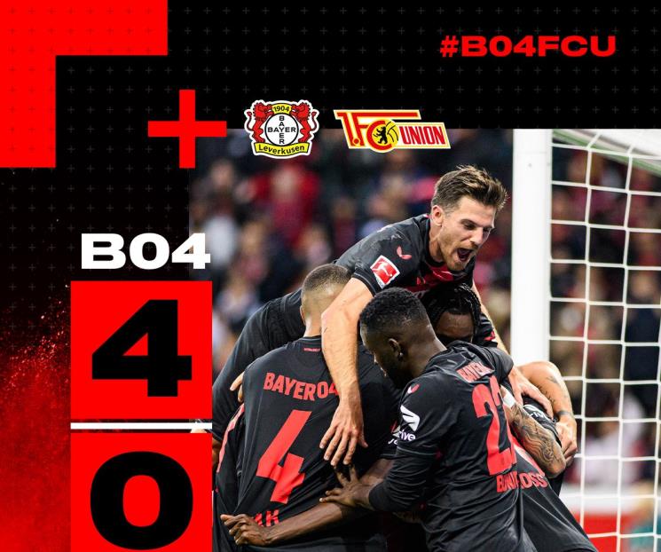 Gana el Bayer Leverkusen y recuperan liderato en Alemania