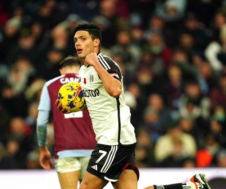 Anota gol Raúl Jiménez con el Fulham