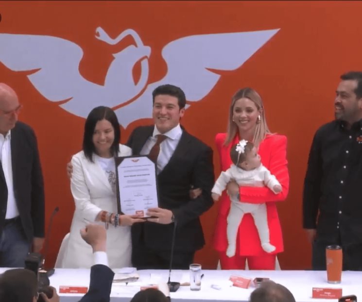 Se registra Samuel García Se registra Samuel García