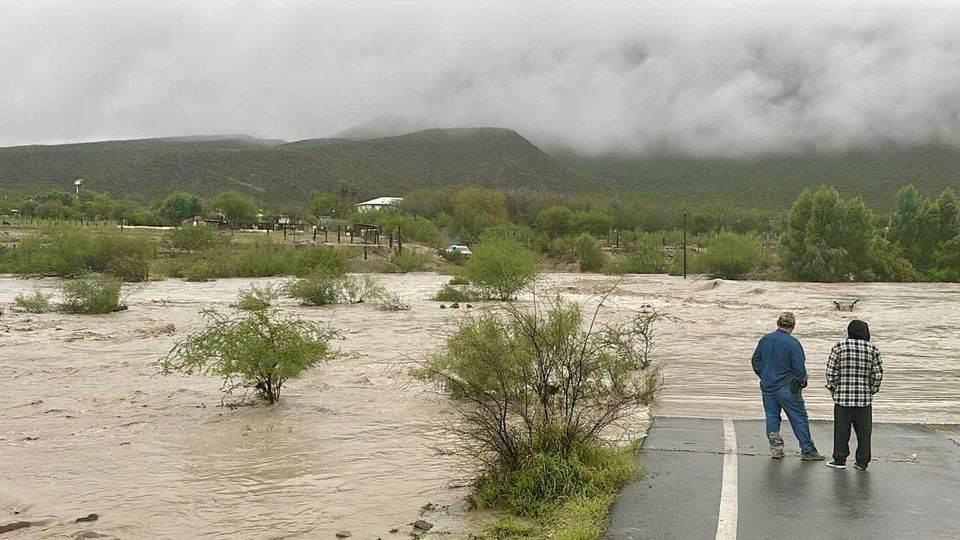 Incomunica creciente a poblado de García