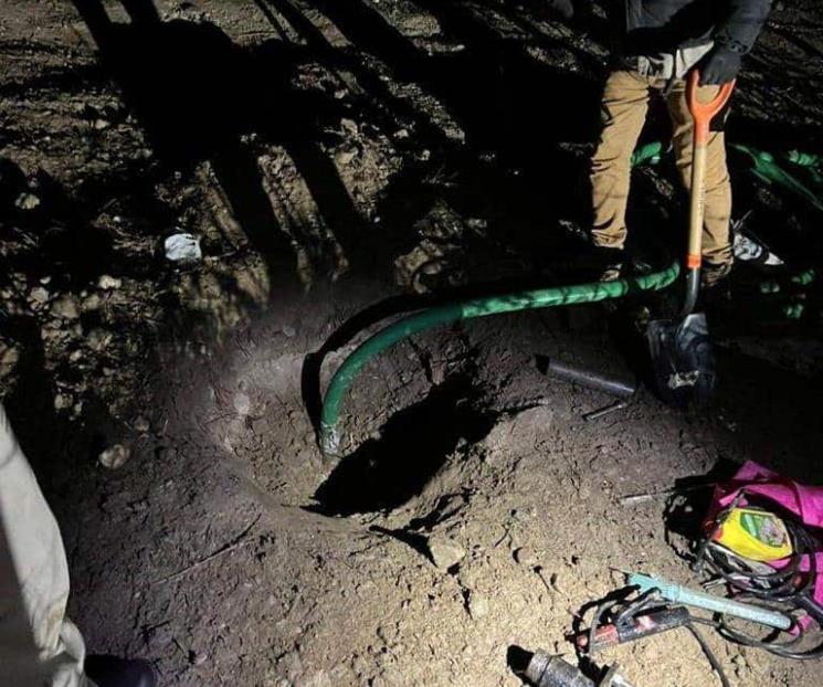 Descubren toma de huachicol